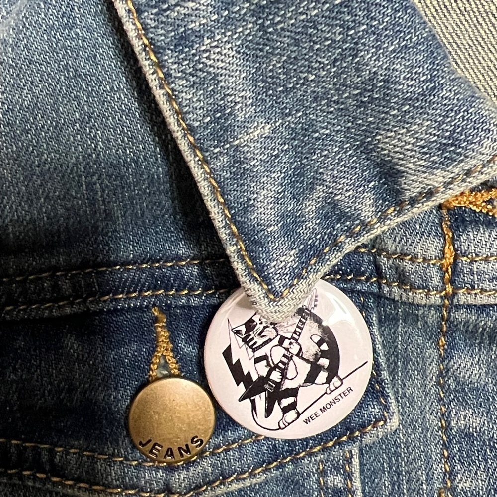 WEE MONSTER
Wild Cat Denim Jacket - Unisex for Boys and Girls Sz 8 - Picture 4 of 9